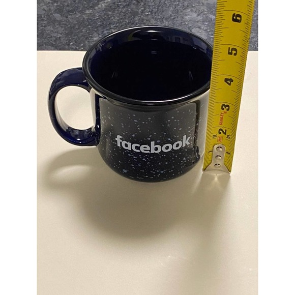 FACEBOOK Social Media Blue w/ Specks Mug - Picture 10 of 10